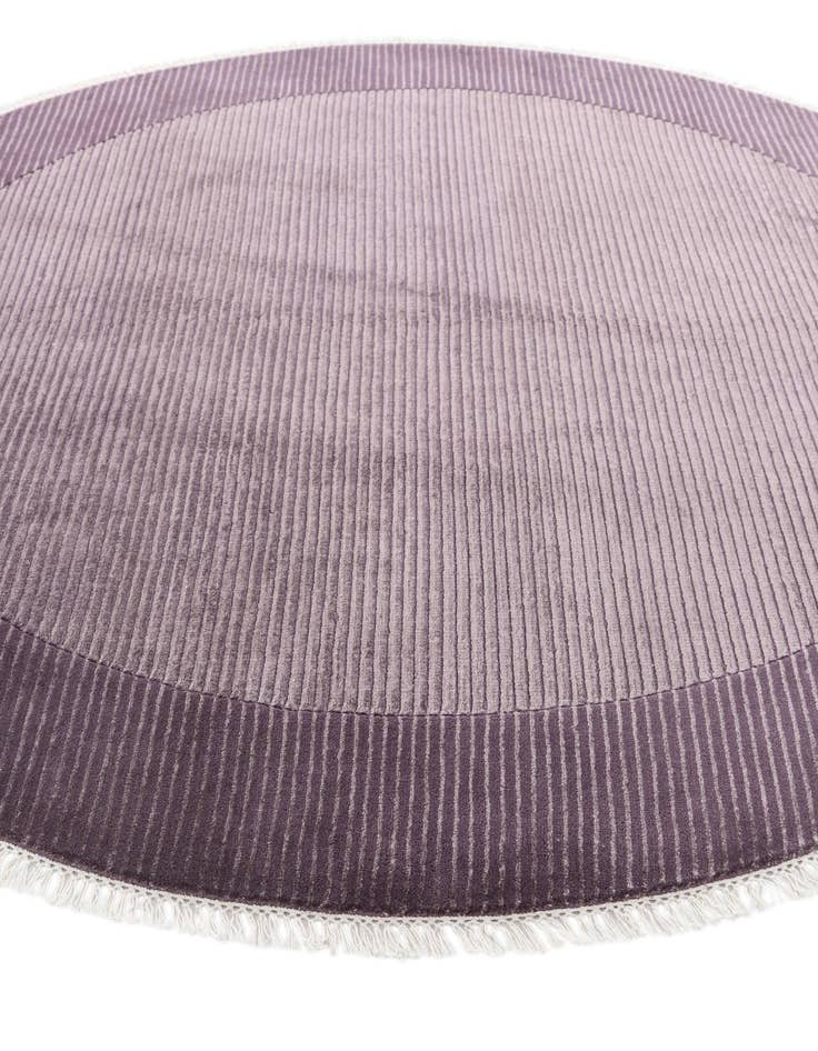 Detail image of  6' 5 x 6' 5  Hand Knotted Darya Wool Round Rug