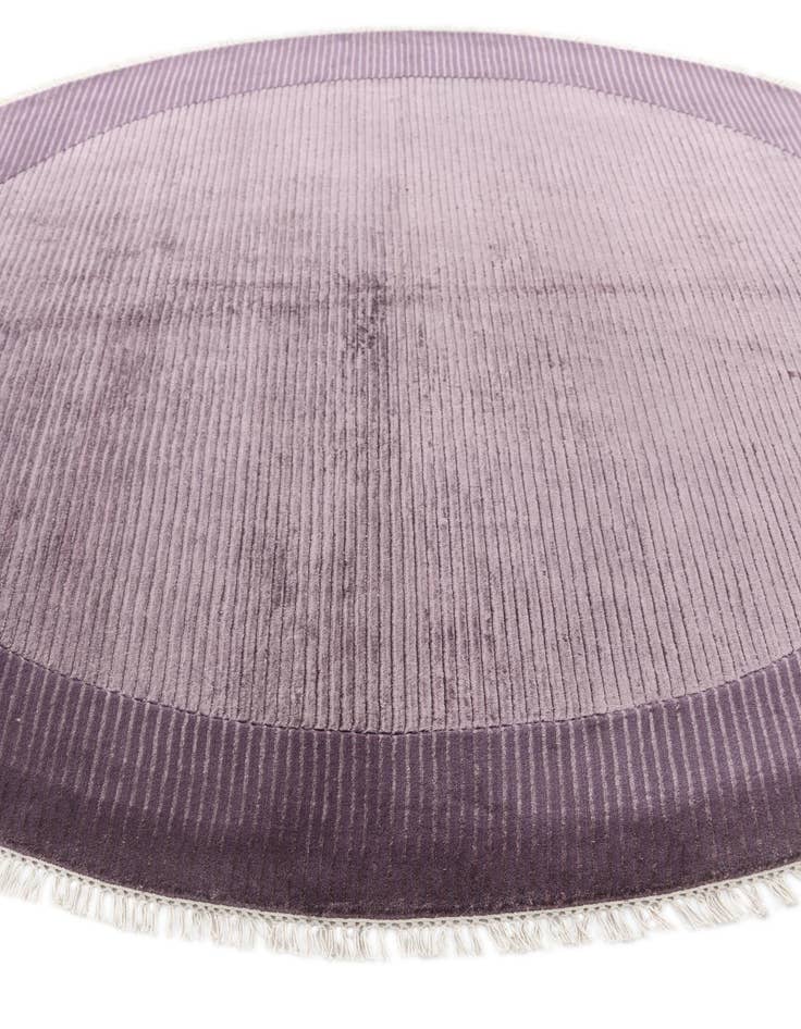 Detail image of  6' 9 x 6' 9  Hand Knotted Darya Wool Round Rug