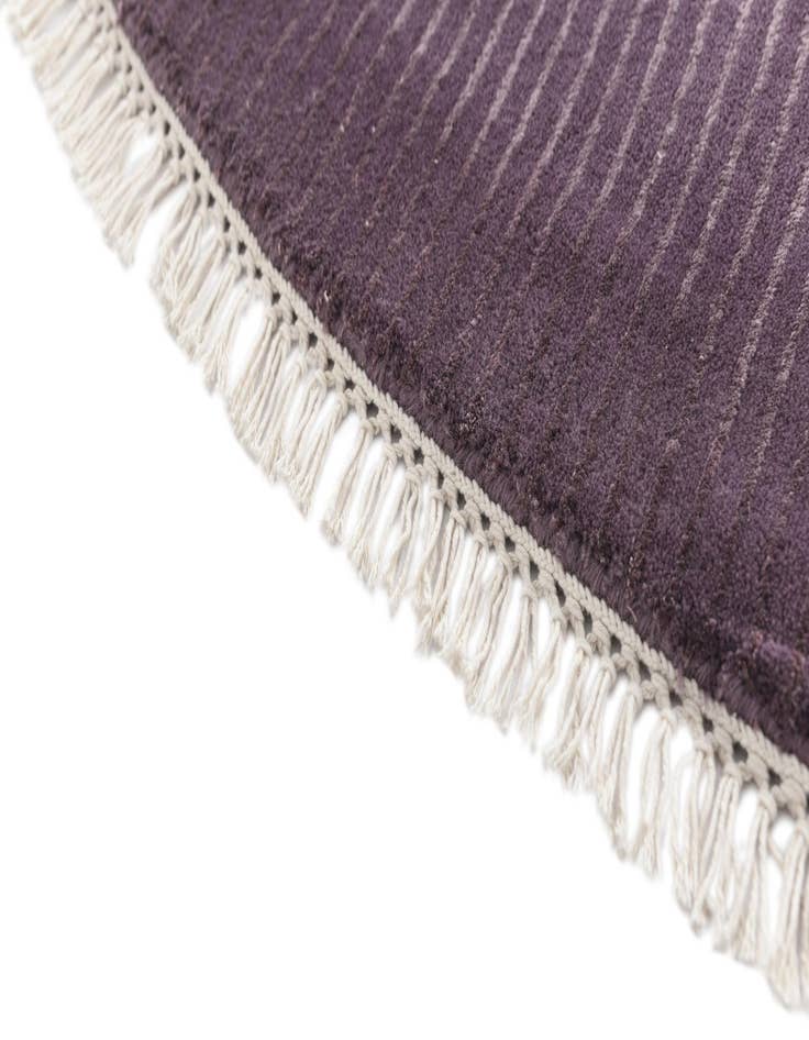 Detail image of  6' 9 x 6' 9  Hand Knotted Darya Wool Round Rug