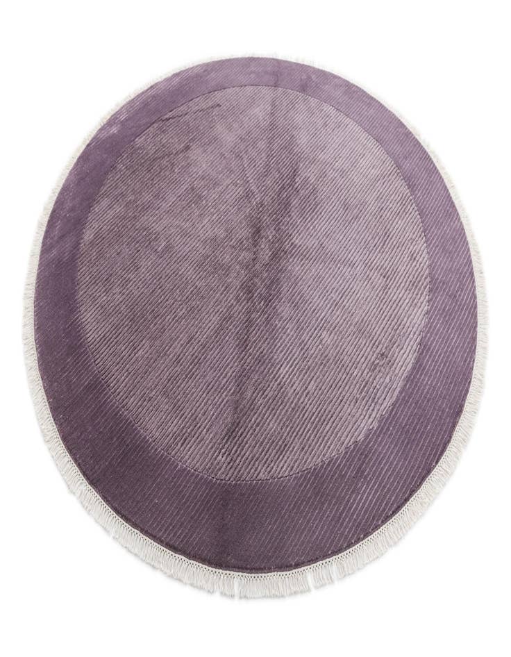 Detail image of  6' 7 x 6' 7  Hand Knotted Darya Wool Round Rug