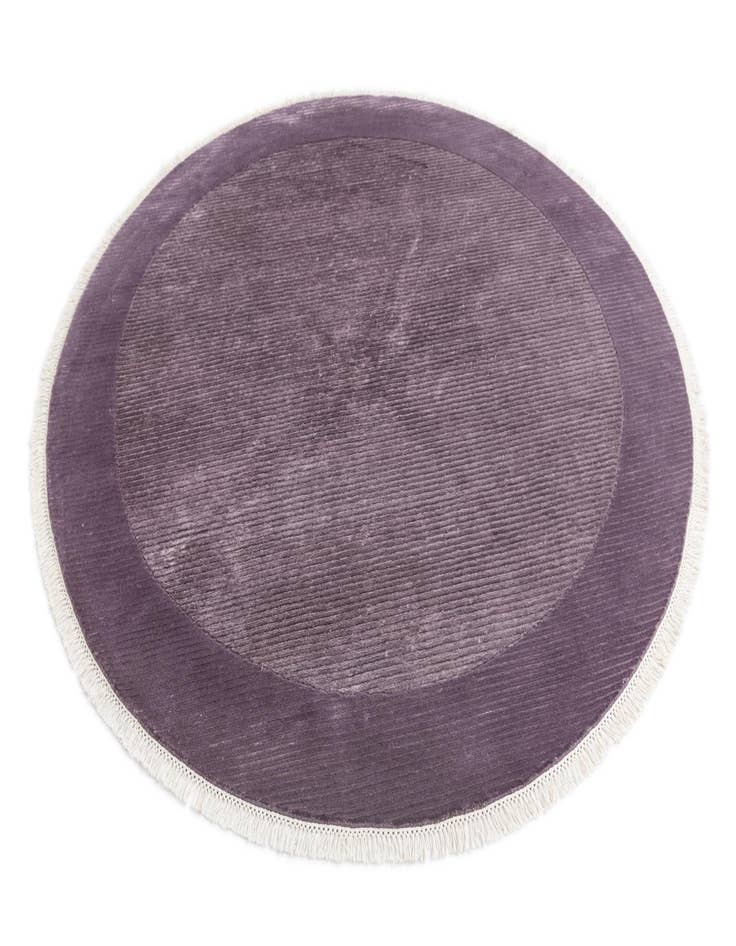 Detail image of  6' 7 x 6' 7  Hand Knotted Darya Wool Round Rug