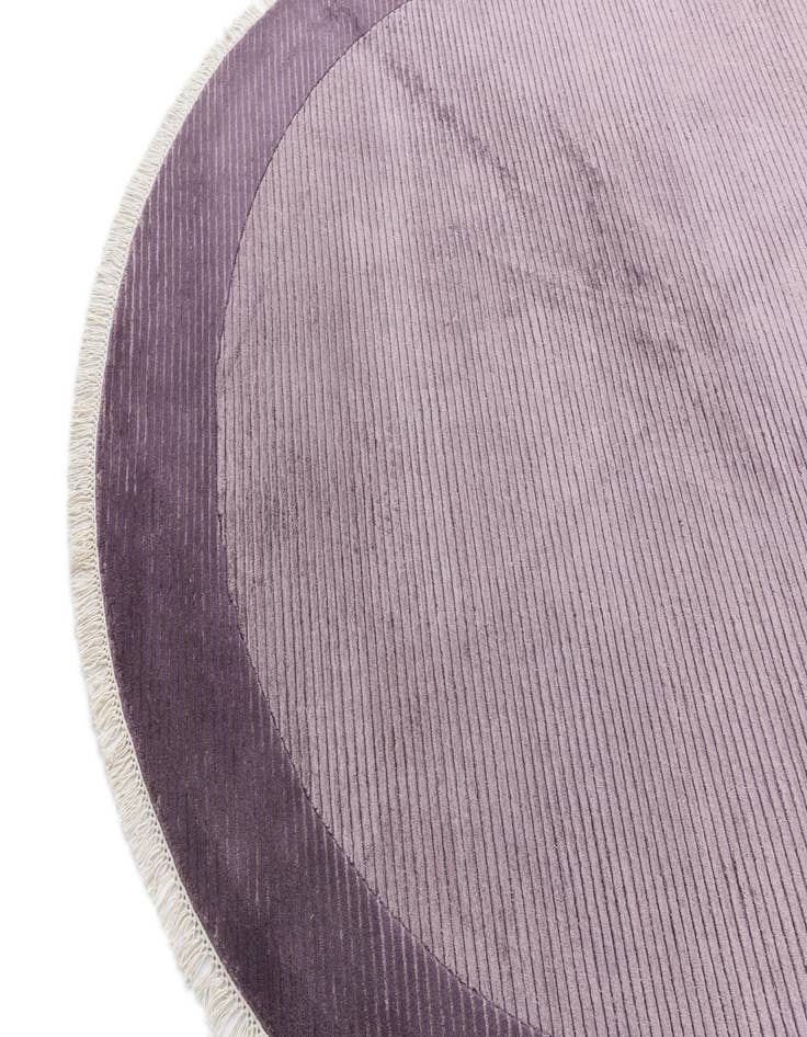 Detail image of  6' 7 x 6' 7  Hand Knotted Darya Wool Round Rug