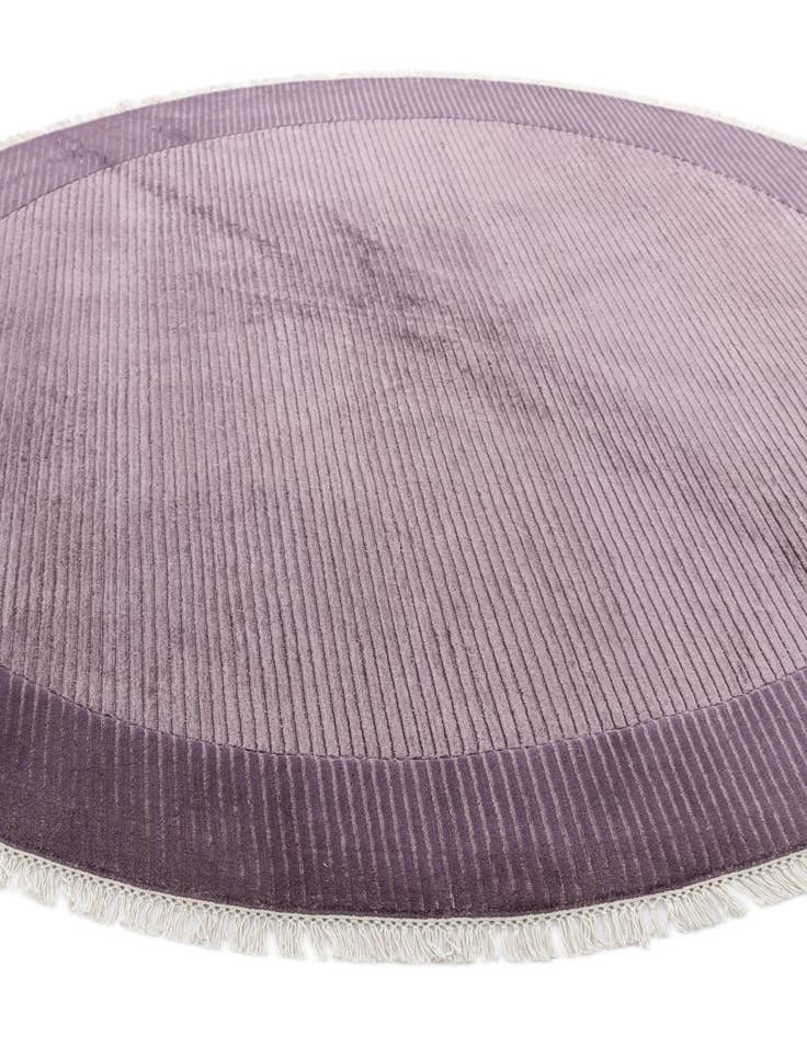 Detail image of  6' 7 x 6' 7  Hand Knotted Darya Wool Round Rug