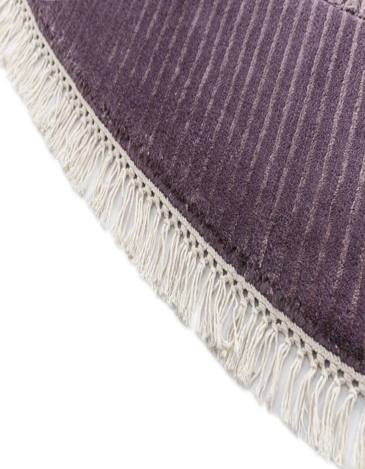 Detail image of  6' 7 x 6' 7  Hand Knotted Darya Wool Round Rug