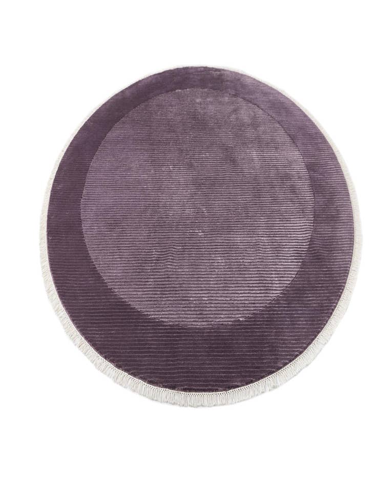 Detail image of  6' 6 x 6' 6  Hand Knotted Darya Wool Round Rug