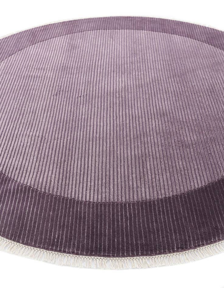 Detail image of  6' 6 x 6' 6  Hand Knotted Darya Wool Round Rug