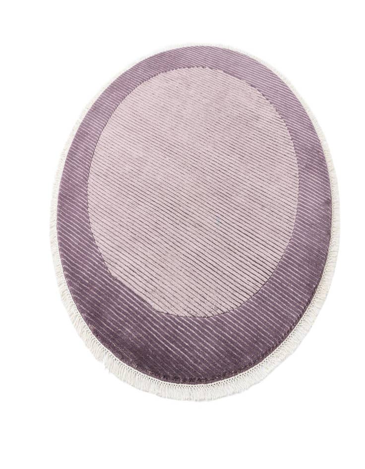Detail image of  4' 9 x 4' 9  Hand Knotted Darya Wool Round Rug