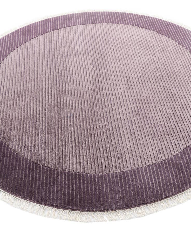 Detail image of  4' 9 x 4' 9  Hand Knotted Darya Wool Round Rug