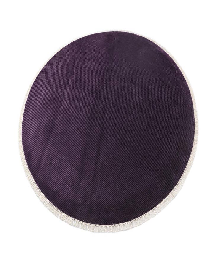 Detail image of  6' 6 x 6' 6  Hand Knotted Darya Wool Round Rug