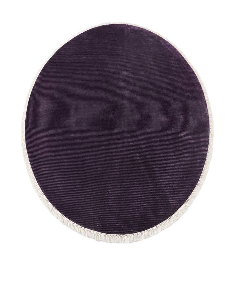Detail image of  6' 6 x 6' 6  Hand Knotted Darya Wool Round Rug