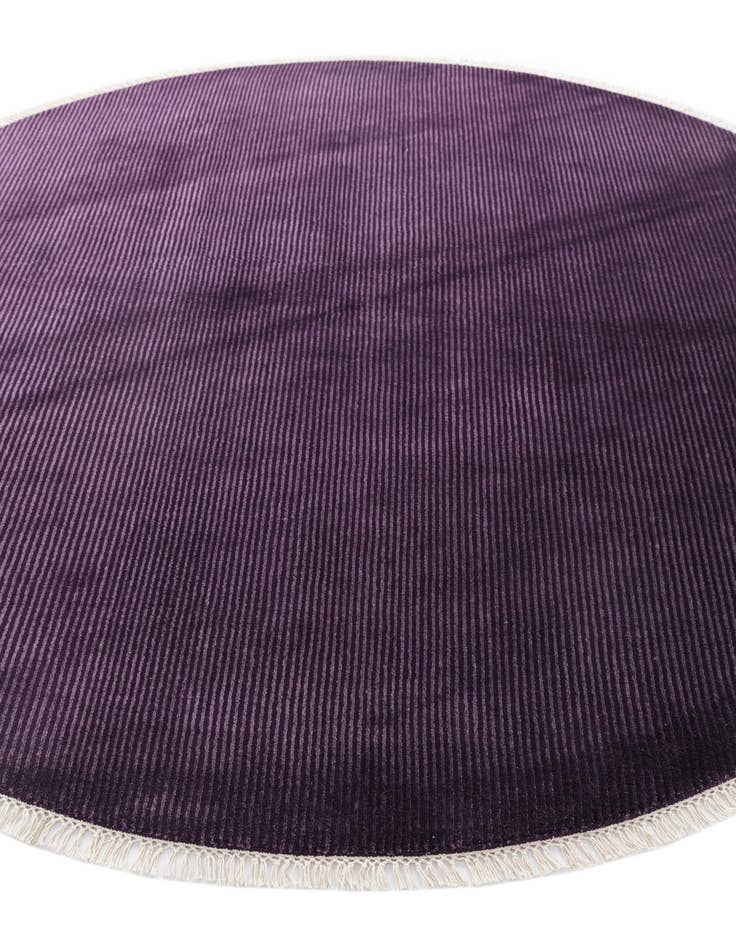 Detail image of  6' 6 x 6' 6  Hand Knotted Darya Wool Round Rug