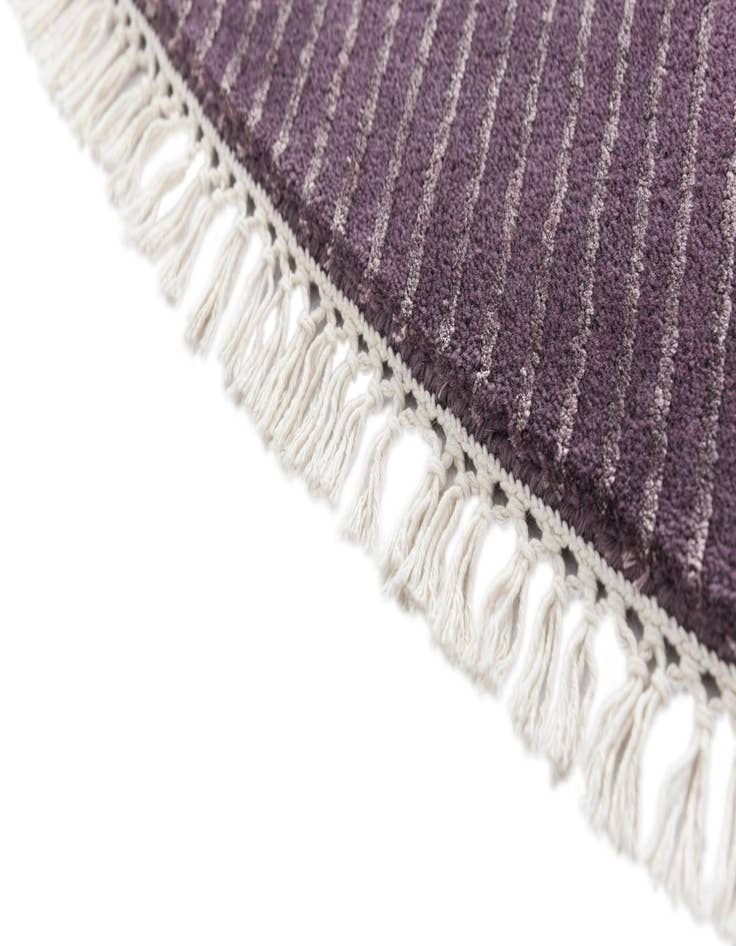 Detail image of  6' 6 x 6' 6  Hand Knotted Darya Wool Round Rug