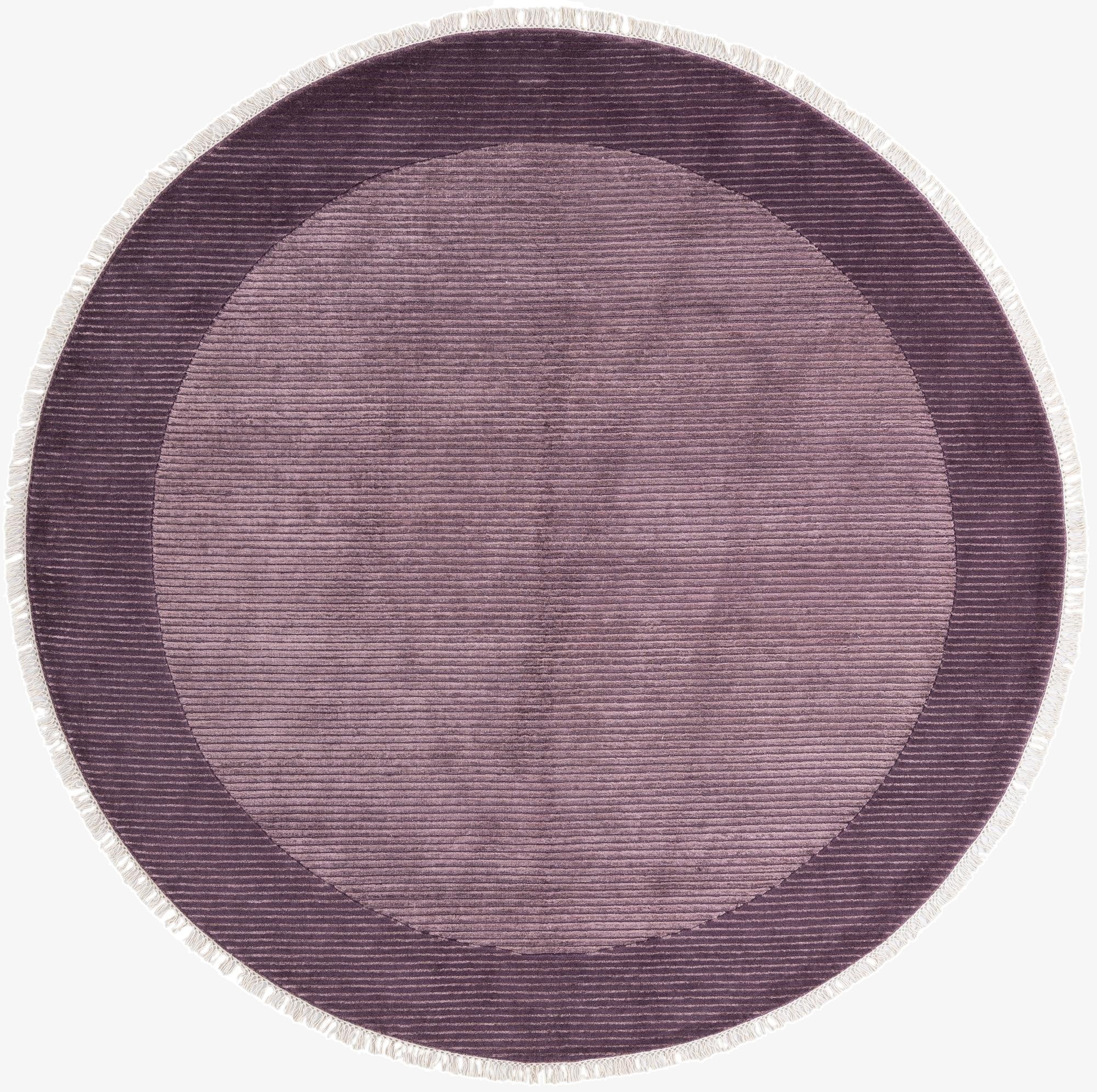  6' 5 x 6' 5  Hand Knotted Darya Wool Round Rug