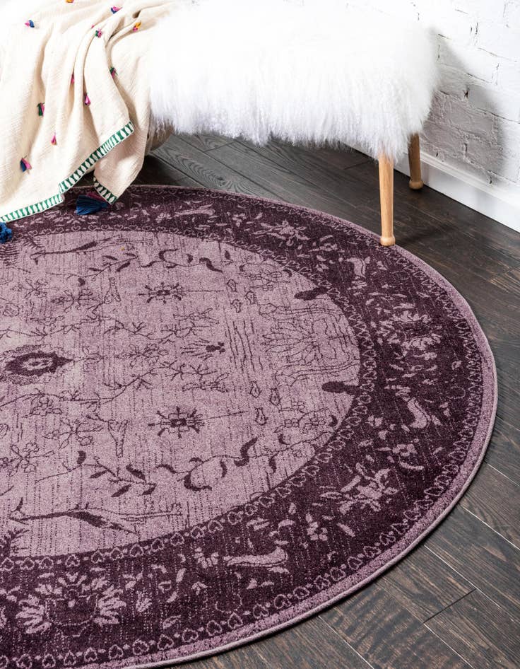Detail image of  6' x 6' Miranda Round Rug