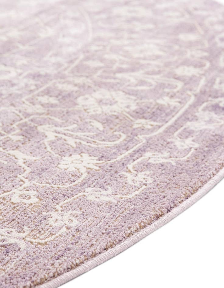 Detail image of  6' x 6' Modern Classical Round Rug