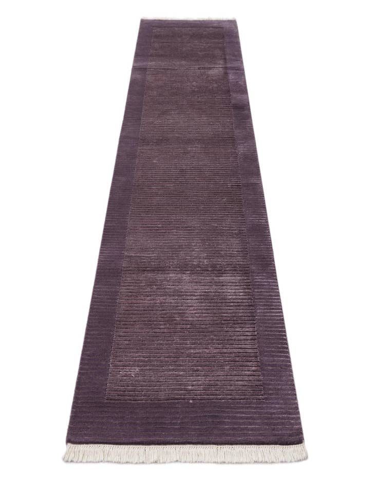 Detail image of  2' 7 x 9' 9  Hand Knotted Darya Wool Runner Rug