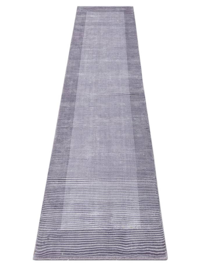 Detail image of  2' 7 x 9' 10  Hand Knotted Darya Wool Runner Rug