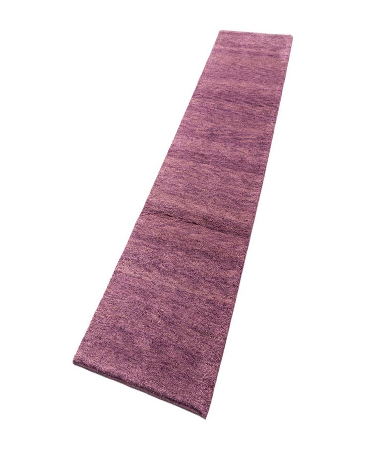 Detail image of  2' 8 x 10'  Hand Knotted Gabbeh Wool Runner Rug