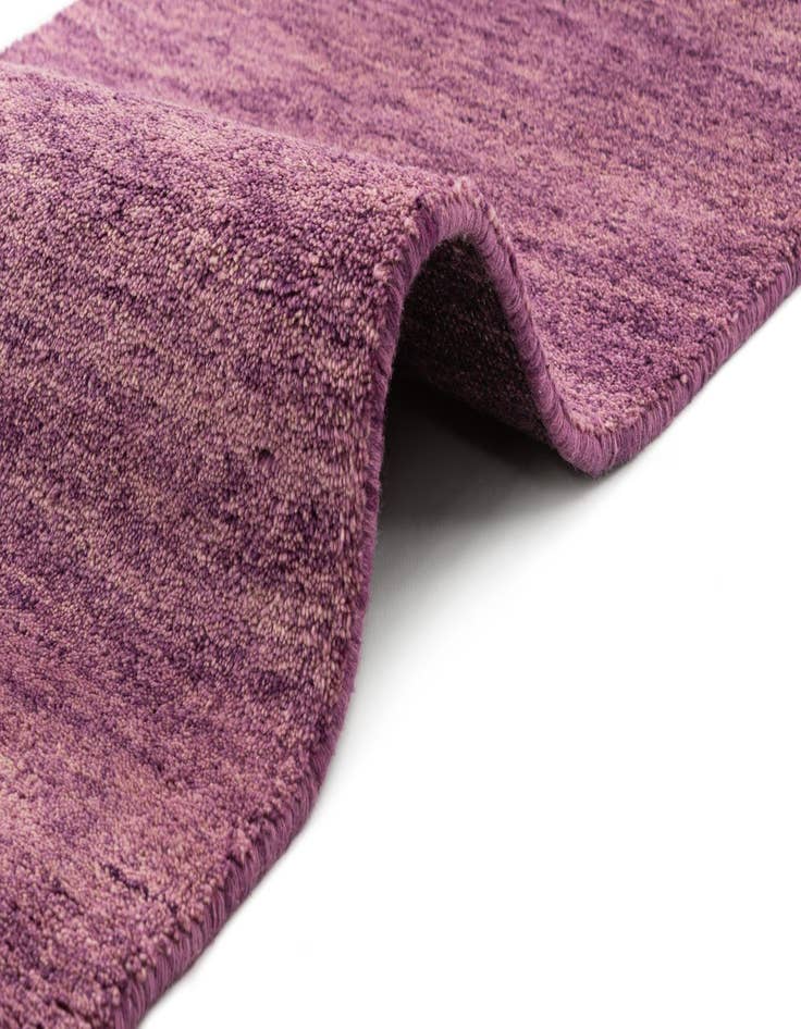 Detail image of  2' 8 x 10'  Hand Knotted Gabbeh Wool Runner Rug