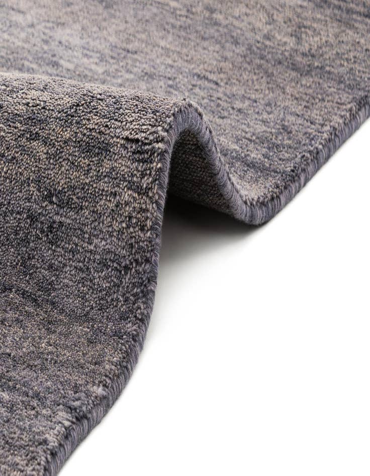 Detail image of  2' 8 x 10'  Hand Knotted Gabbeh Wool Runner Rug