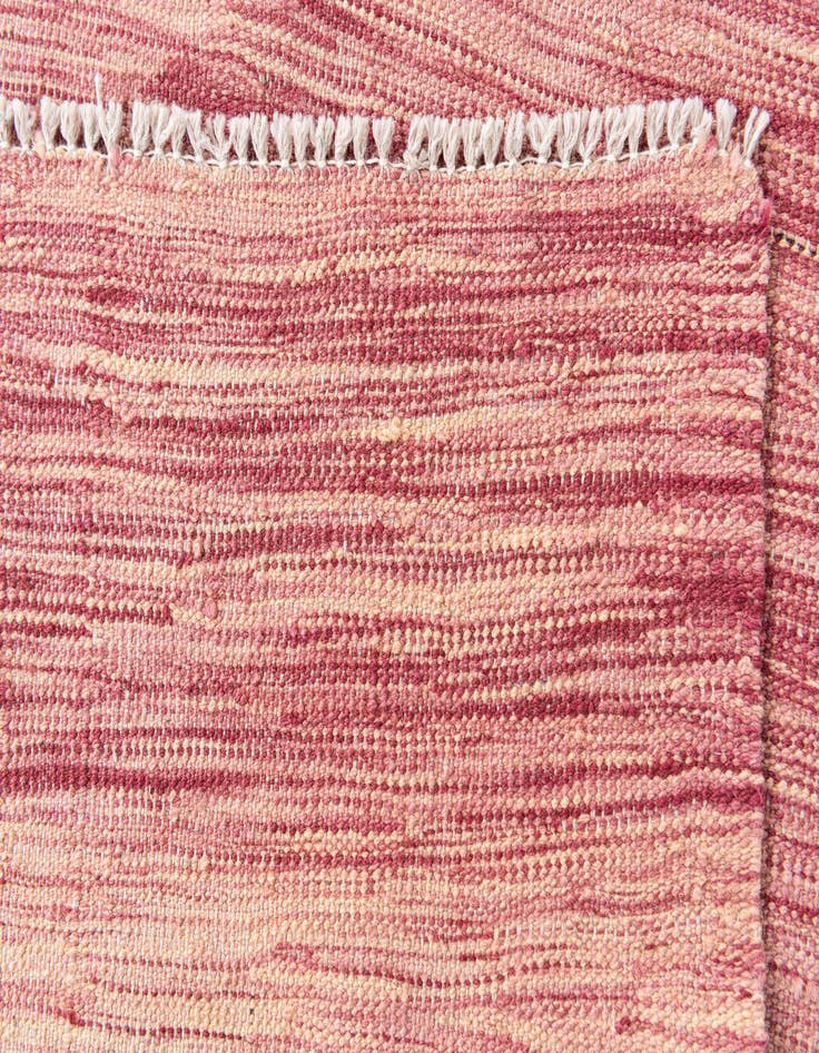 Detail image of  2' 10 x 16' 5  Hand Woven Kilim Modern Wool Runner Rug
