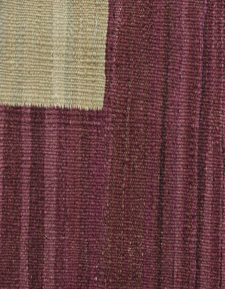 Detail image of  2' 4 x 5' 4  Hand Woven Kilim Modern Wool Runner Rug