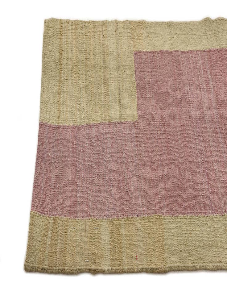 Detail image of  2' 5 x 5' 3  Hand Woven Kilim Modern Wool Runner Rug