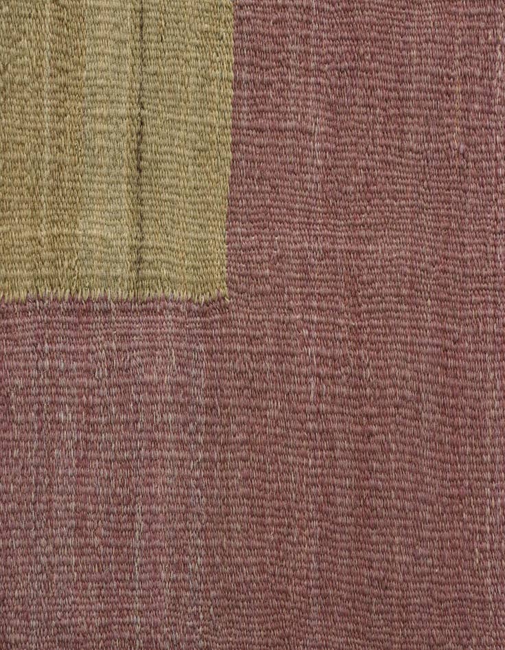 Detail image of  2' 5 x 5' 3  Hand Woven Kilim Modern Wool Runner Rug