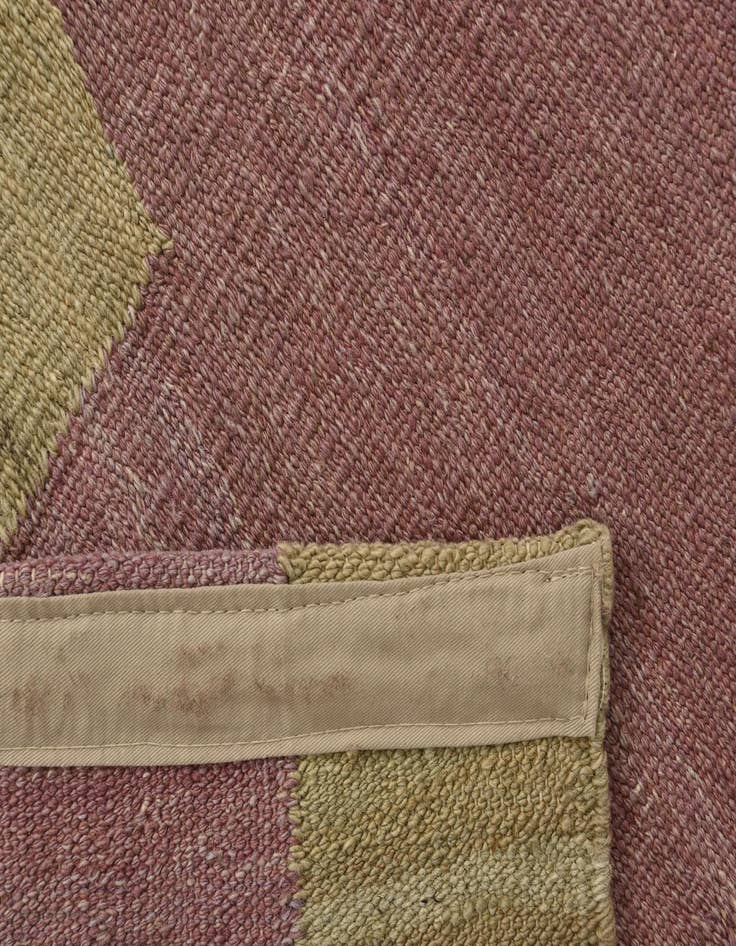 Detail image of  2' 5 x 5' 3  Hand Woven Kilim Modern Wool Runner Rug