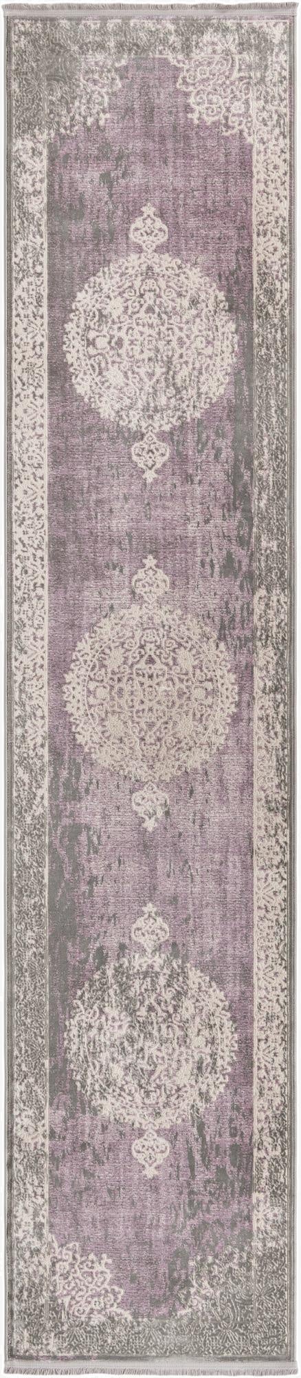  2' 7 x 12' Modern Classical Runner Rug