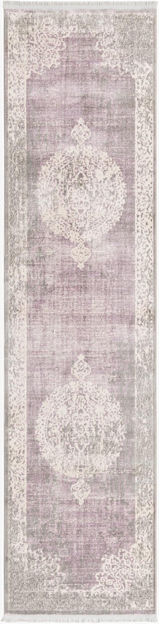  2' 7 x 10' Modern Classical Runner Rug