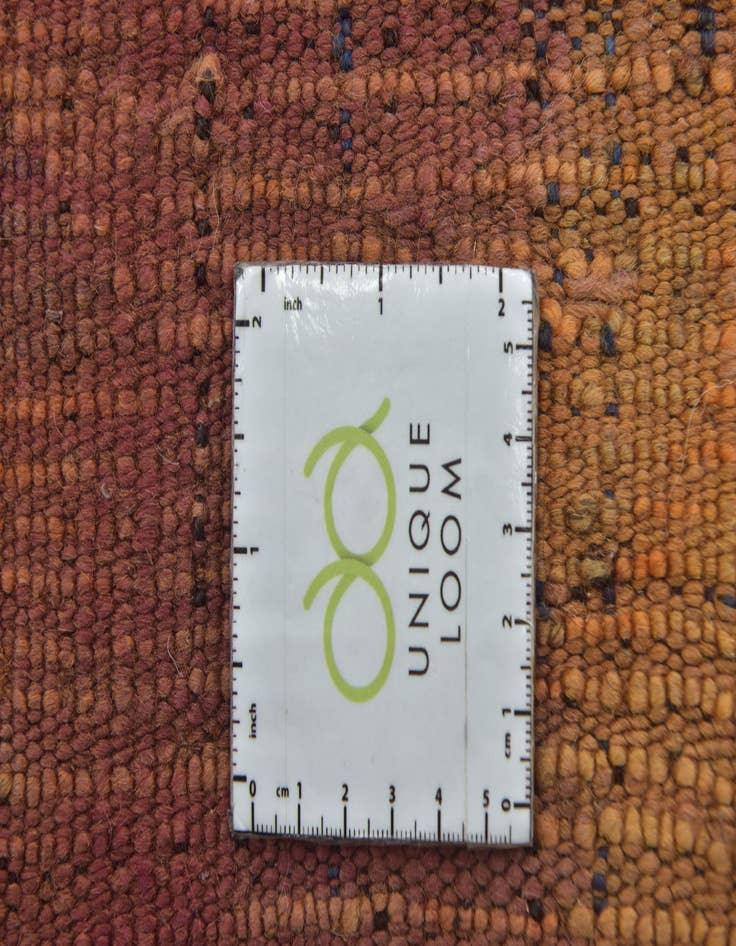 Detail image of  6' x 14' 4  Hand Knotted Moroccan Wool Runner Rug