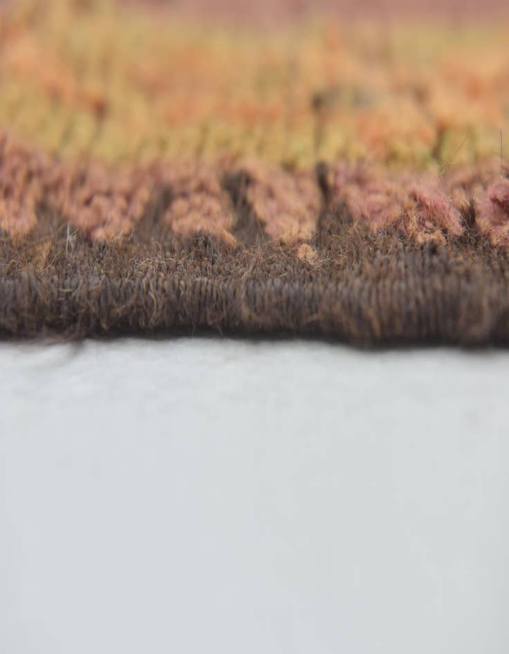 Detail image of  6' x 14' 4  Hand Knotted Moroccan Wool Runner Rug