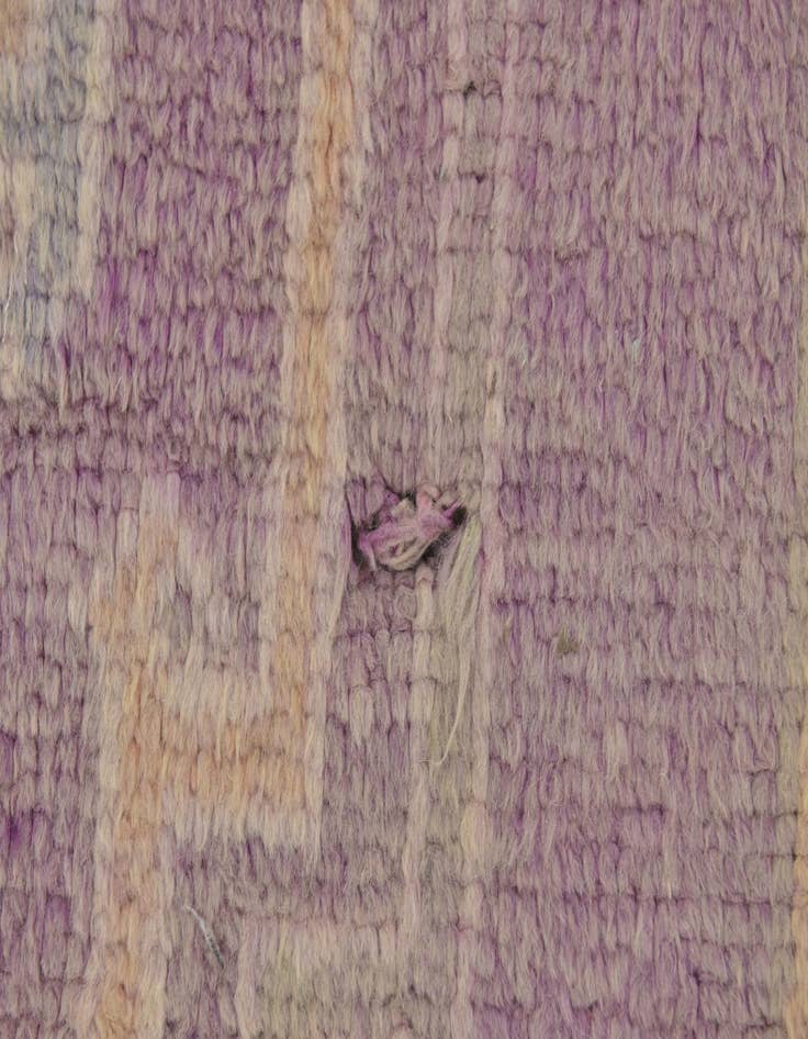 Detail image of 6' 5 x 14' 6 Hand Knotted Moroccan Wool Runner Rug