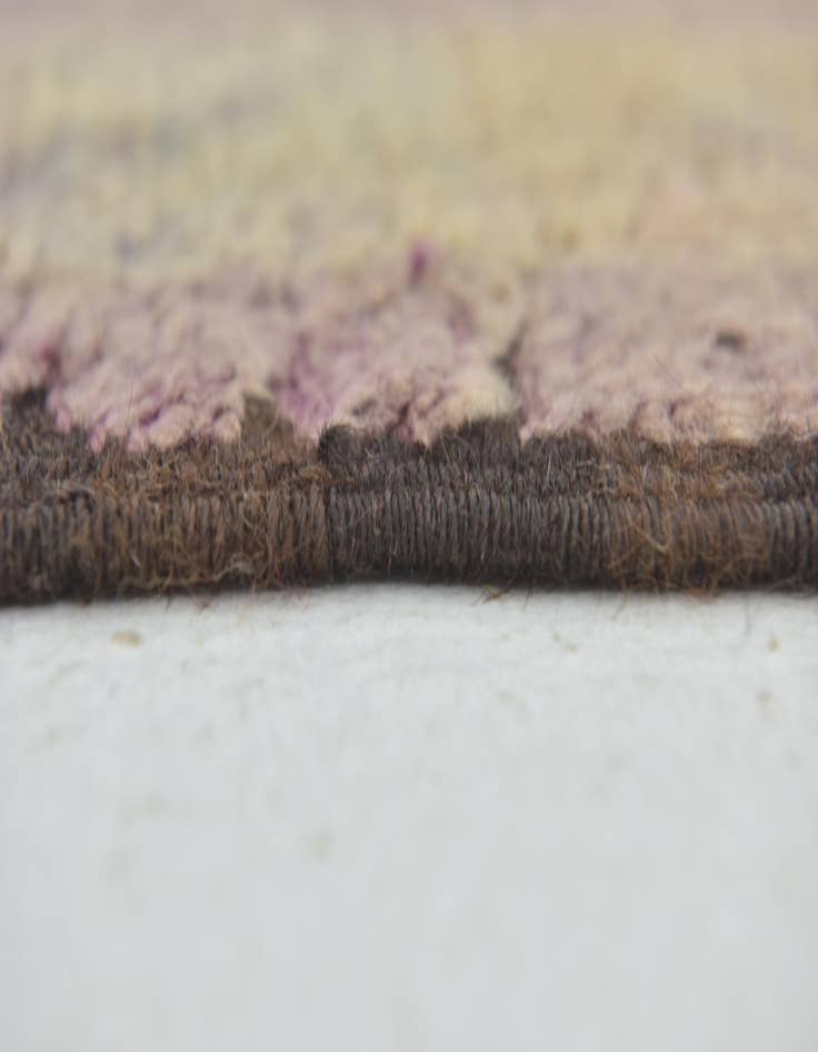 Detail image of 6' 5 x 14' 6 Hand Knotted Moroccan Wool Runner Rug