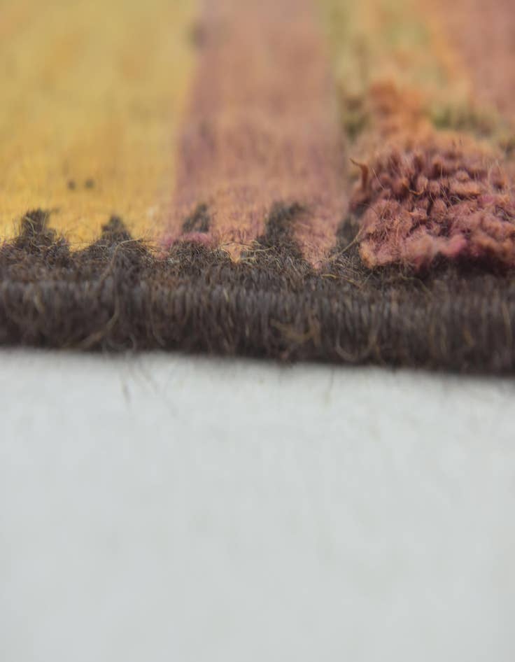 Detail image of  5' 9 x 17' 3  Hand Knotted Moroccan Wool Runner Rug