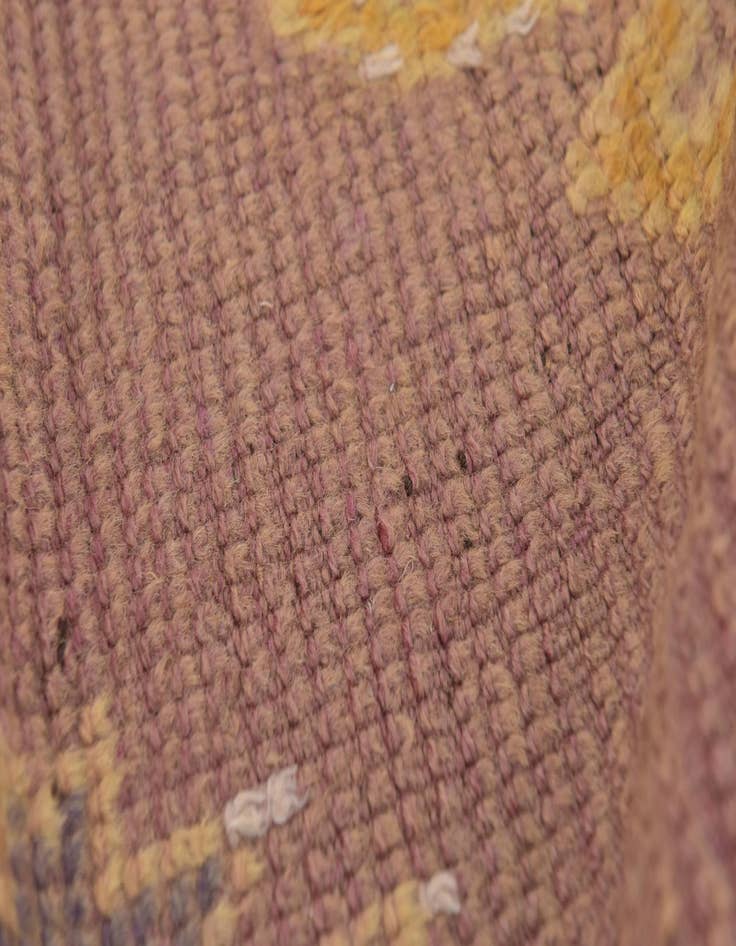 Detail image of  6' x 12'  Hand Knotted Moroccan Wool Runner Rug