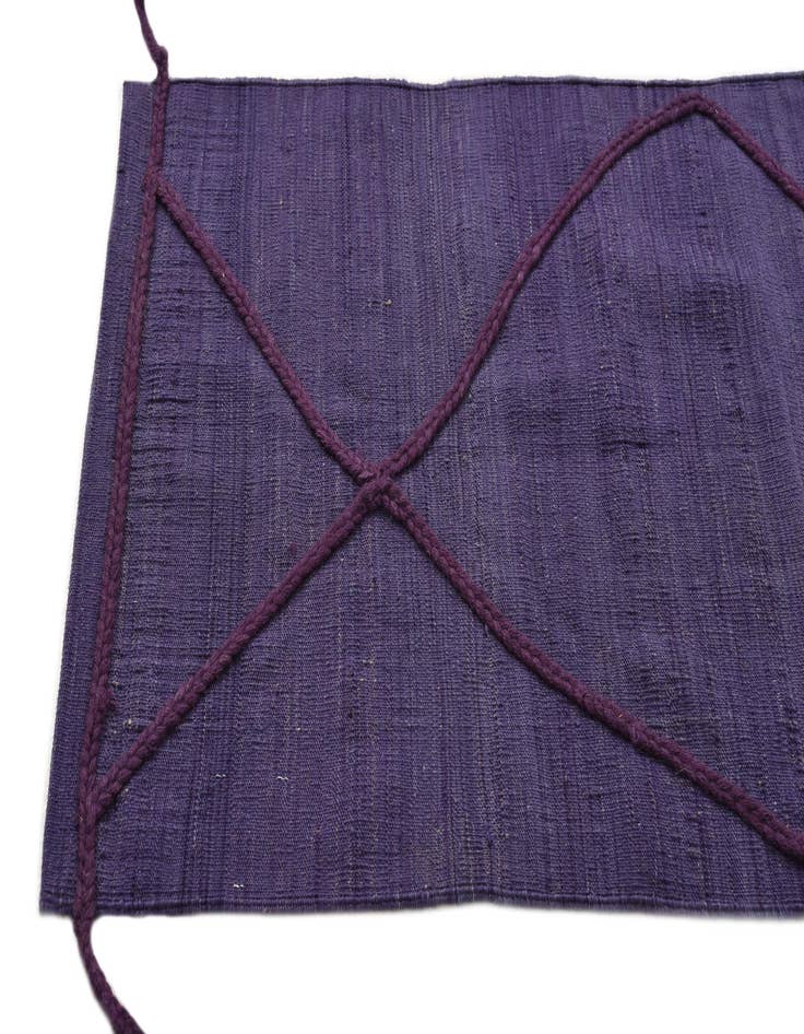 Detail image of 2' 7 x 8' 1 Hand Knotted Moroccan Wool Runner Rug