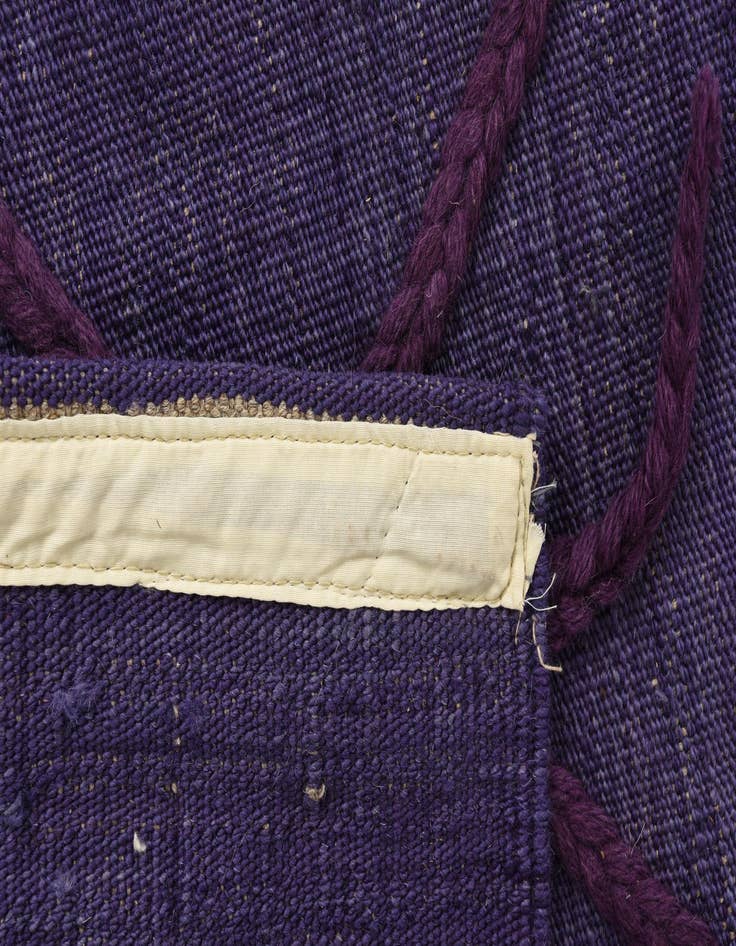 Detail image of 2' 7 x 8' 1 Hand Knotted Moroccan Wool Runner Rug