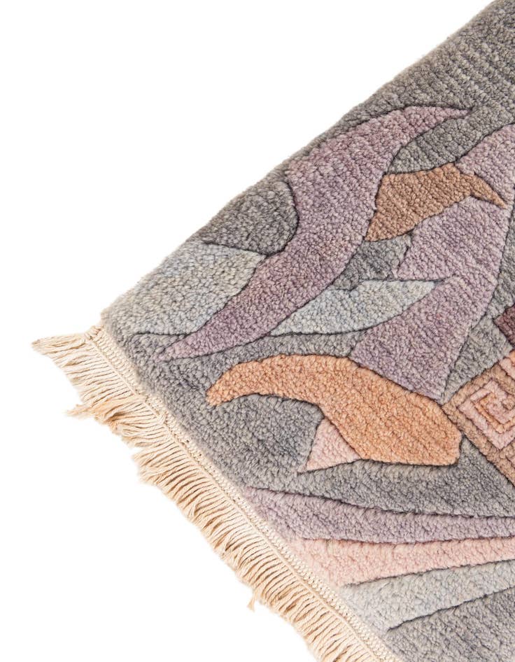 Detail image of  2' 6 x 8' 10  Hand Knotted Nepal Wool Runner Rug