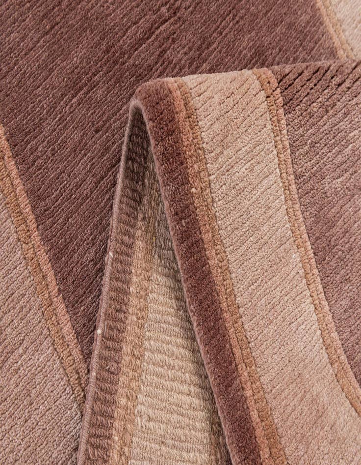 Detail image of  2' 10 x 11' 3  Hand Knotted Tibet Wool Runner Rug