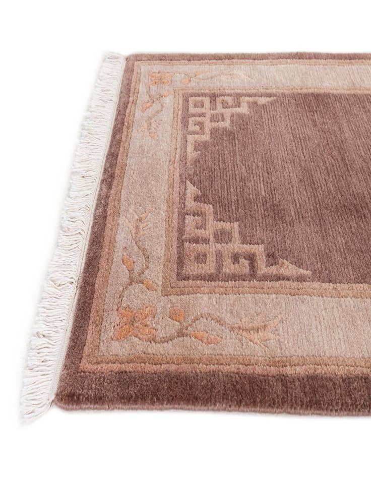 Detail image of  2' 10 x 11' 3  Hand Knotted Tibet Wool Runner Rug