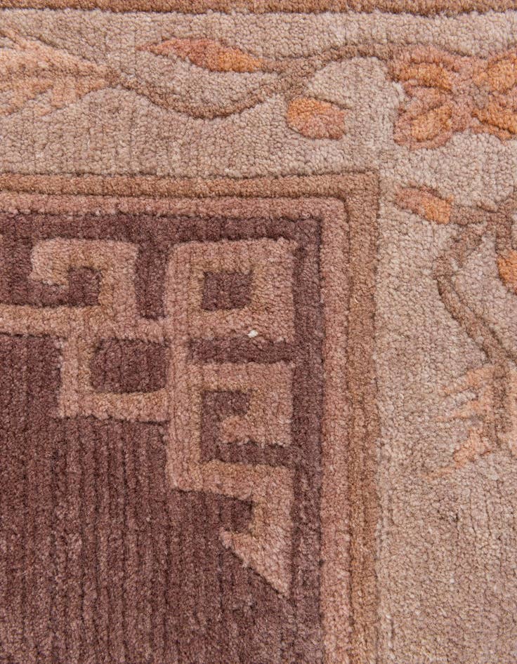 Detail image of  2' 10 x 11' 3  Hand Knotted Tibet Wool Runner Rug