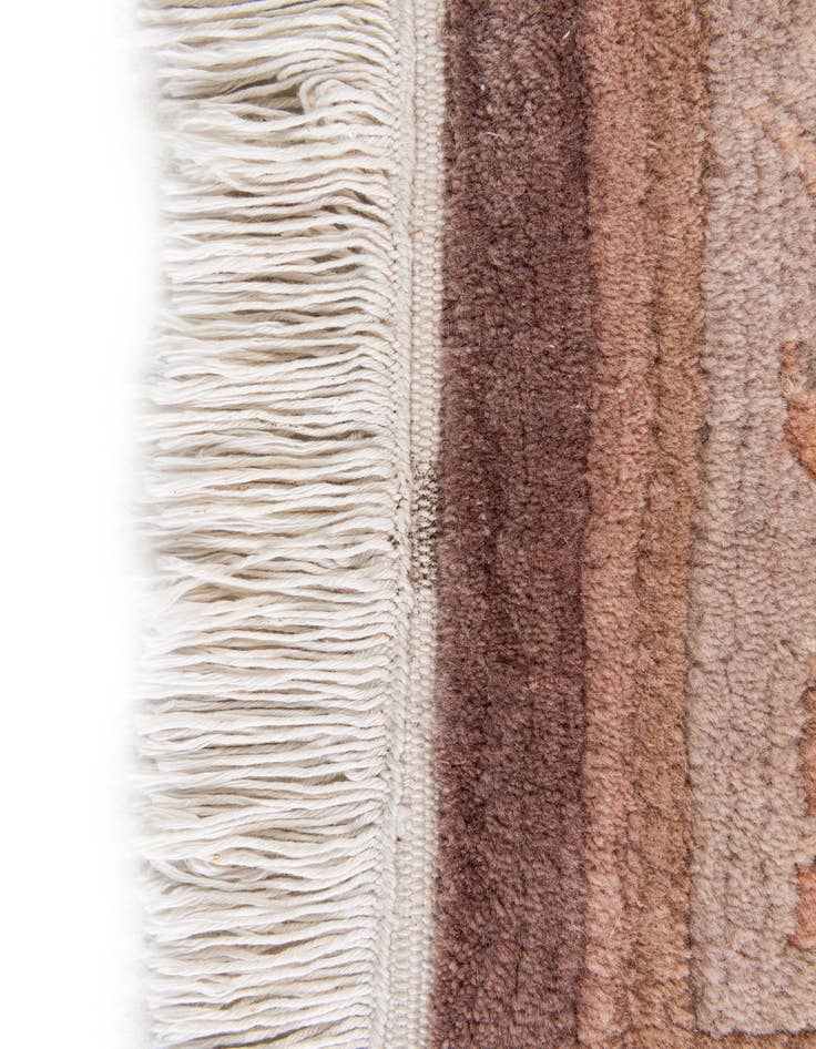 Detail image of  2' 10 x 11' 3  Hand Knotted Tibet Wool Runner Rug