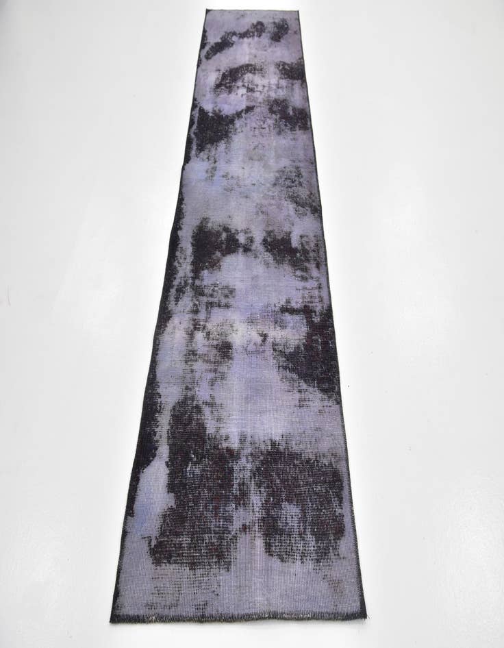 Detail image of  2' 6 x 9' 2  Hand Knotted Ultra Vintage Persian Wool Runner Rug