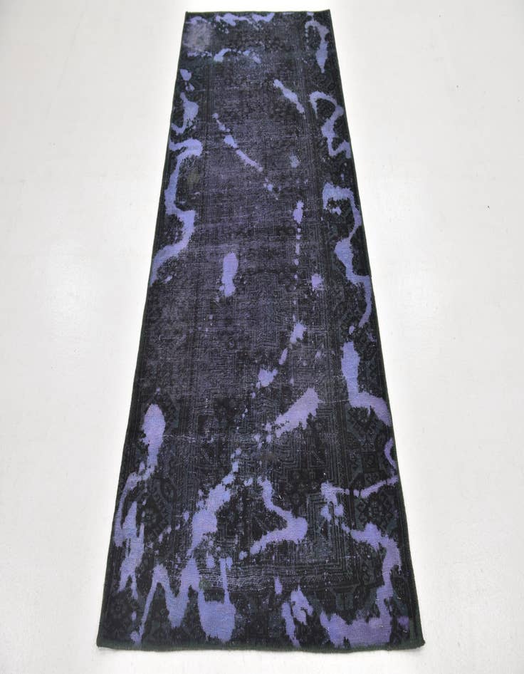 Detail image of  3' 4 x 7' 9  Hand Knotted Ultra Vintage Persian Wool Runner Rug