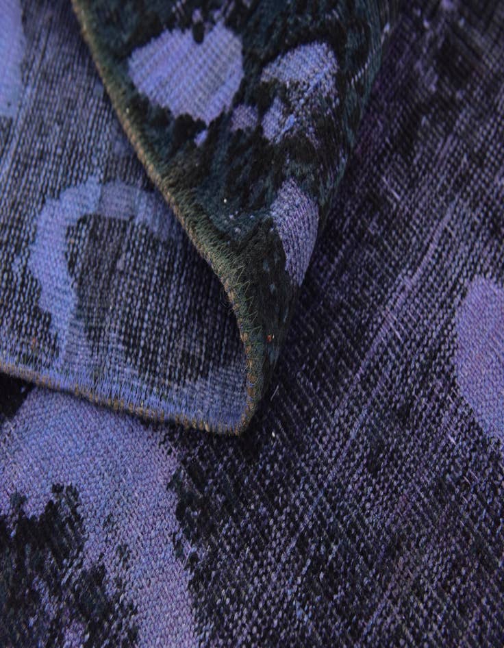 Detail image of  3' 4 x 7' 9  Hand Knotted Ultra Vintage Persian Wool Runner Rug