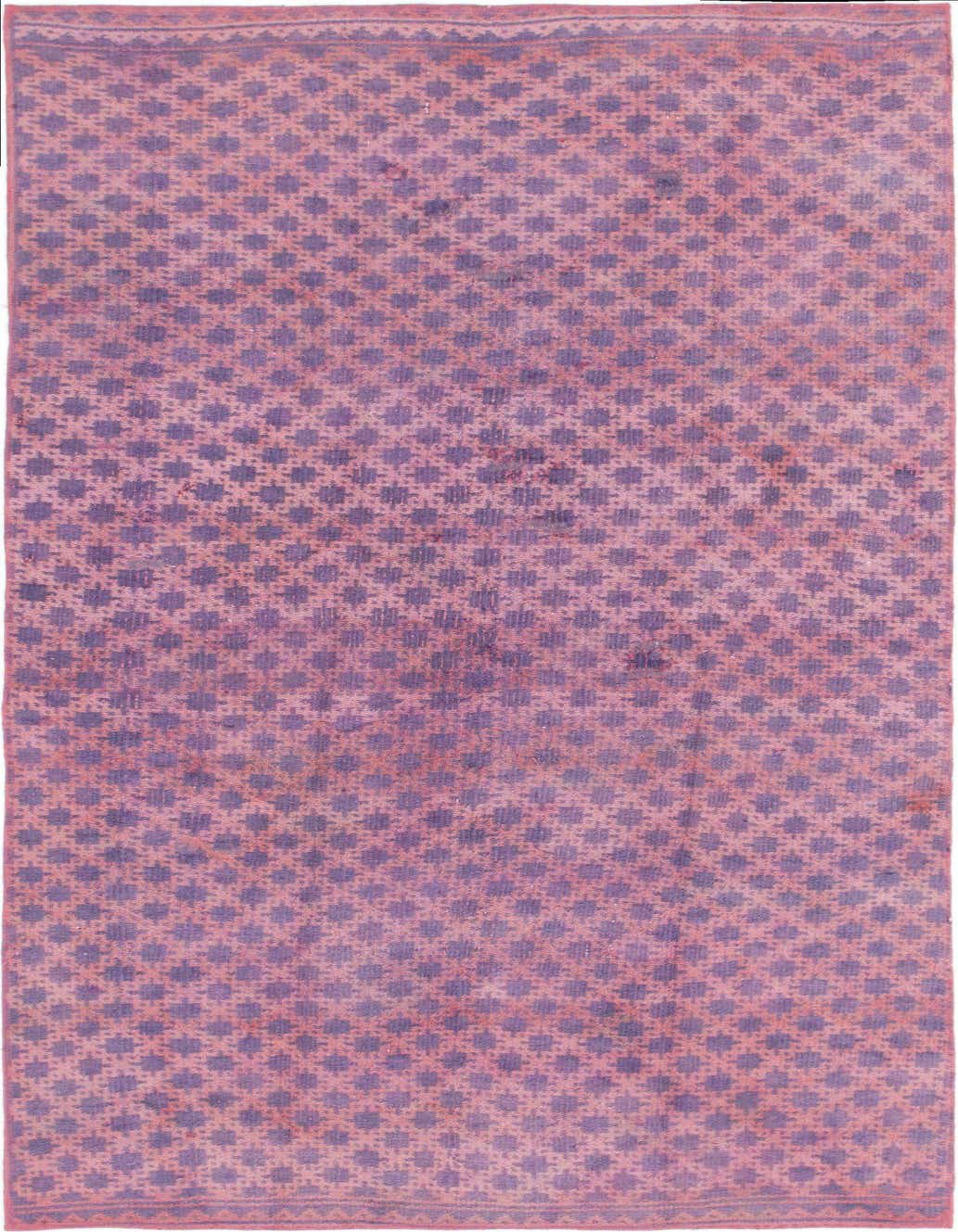 Primary image  4' 3 x 8' 2  Hand Knotted Ultra Vintage Persian Wool Runner Rug