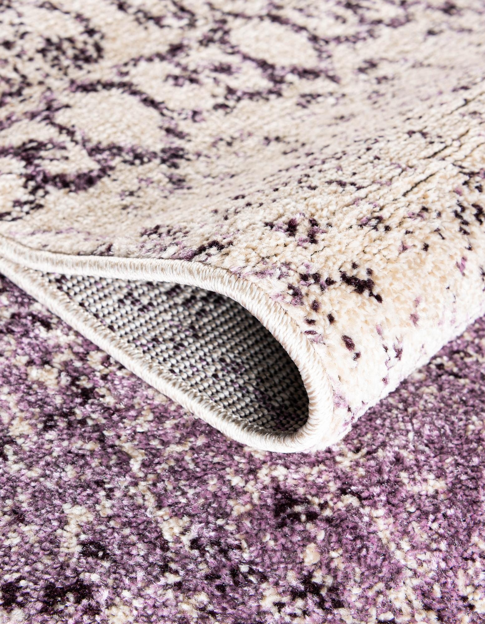 Purple 7' 10 x 7' 10 Angelica Square Rug | Rugs.com