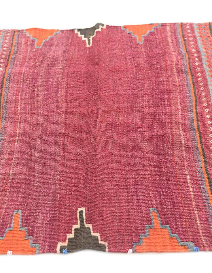 Detail image of  3' 1 x 3' 6  Hand Woven Kilim Modern Wool Square Rug